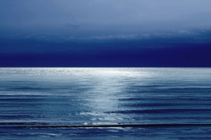 Picture of MOONLIT OCEAN BLUE I