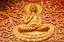 Picture of LAOS- LUANG PRABANG. GOLDEN RELIEF CARVING OF BUDDHA.