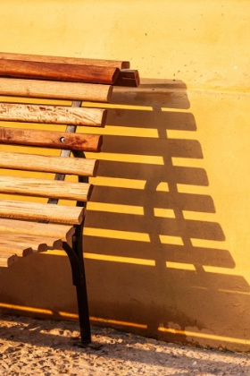 Picture of BENCH AND SHADOW.