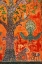 Picture of LAOS- LUANG PRABANG. MOSAIC DEPICTING A TREE- PEACOCK- AND OTHER ANIMALS.