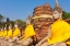 Picture of THAILAND- AYUTTHAYA. WAT PHRA SI SANPHET. BUDDHA STATUES.