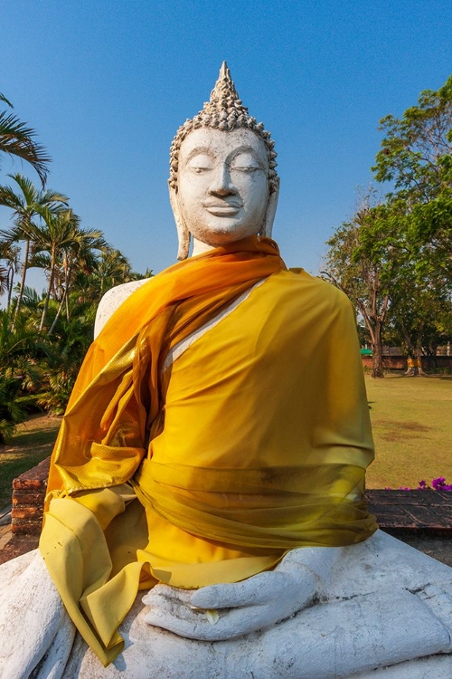 Picture of THAILAND- AYUTTHAYA. WAT PHRA SI SANPHET. BUDDHA STATUES.