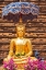 Picture of CHIANG MAI- THAILAND. WAT CHEDI LUANG. BUDDHA STATUE.