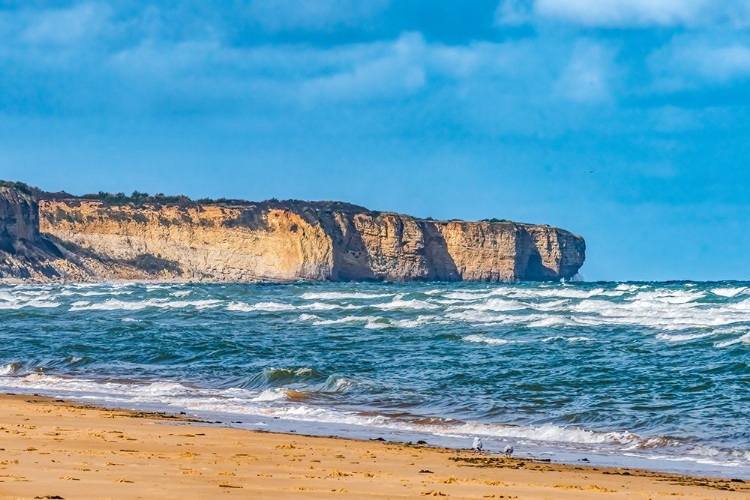 Picture of HIGH CLIFFS- OMAHA BEACH- NORMANDY- FRANCE.