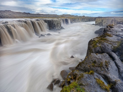 Picture of WATERFALL SELFOSS IN THE VATNAJOKULL NATIONAL PARK-JOKULSARGLJUFUR- ICELAND