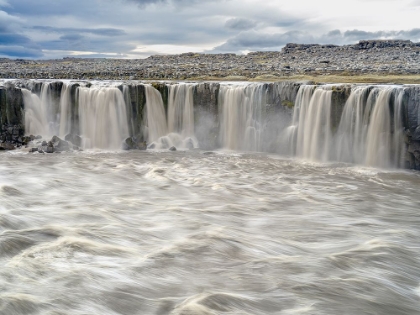 Picture of WATERFALL SELFOSS IN THE VATNAJOKULL NATIONAL PARK-JOKULSARGLJUFUR- ICELAND