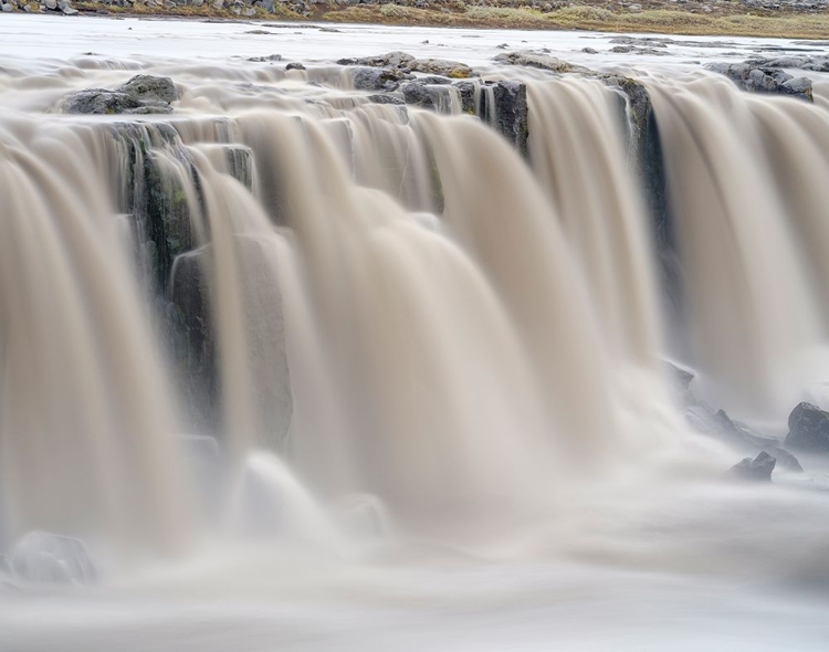 Picture of WATERFALL SELFOSS IN THE VATNAJOKULL NATIONAL PARK-JOKULSARGLJUFUR- ICELAND