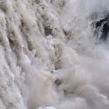 Picture of WATERFALL DETTIFOSS IN THE VATNAJOKULL NATIONAL PARK-JOKULSARGLJUFUR- ICELAND