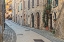 Picture of ITALY- UMBRIA. STREET LEADING UP TO THE MAIN SQUARE IN THE HISTORIC TOWN OF MONTONE.