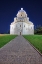 Picture of ITALY- TODI. LIGHT ON THE TEMPLE OF SANTA MARIA DELLA CONSOLAZIONE.