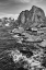 Picture of NORWAY- LOFOTEN ISLANDS. HAMNOY (REINE)- RED RORBUER (FISHERMENS COTTAGES)