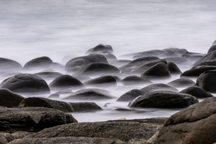 Picture of NORWAY- LOFOTEN ISLANDS. UTTAKLEIV BEACH