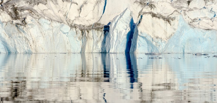 Picture of GLACIER IN THE SERMILIGAAQ FJORD- AMMASSALIK- DANISH TERRITORY.