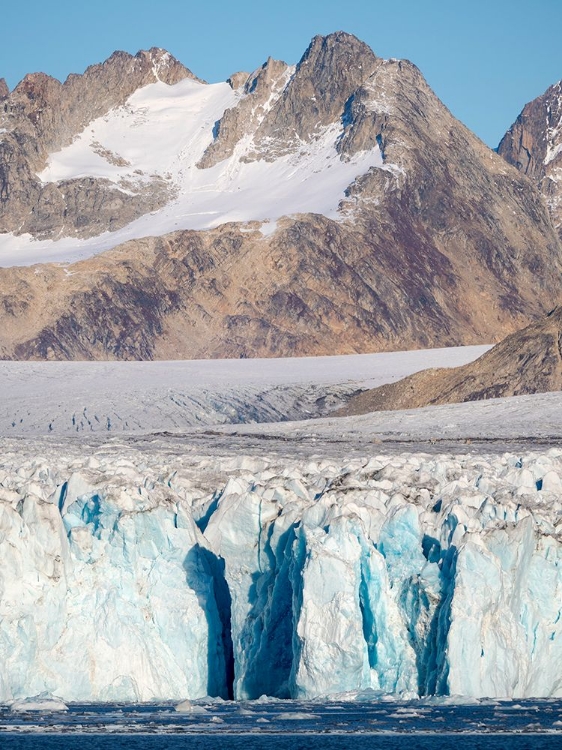 Picture of KNUD RASMUSSEN GLACIER-SERMILIGAAQ FJORD- AMMASSALIK- DANISH TERRITORY.