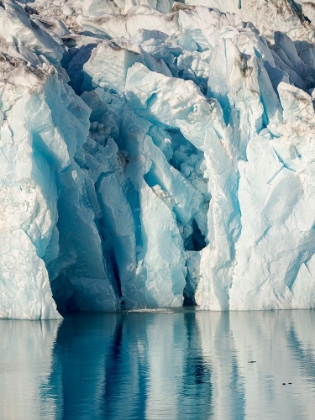 Picture of KNUD RASMUSSEN GLACIER-SERMILIGAAQ FJORD- AMMASSALIK- DANISH TERRITORY.