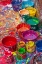 Picture of ARGENTINA- BUENOS AIRES. COLORFUL PAINT SPLATTERS AND BUCKETS.