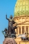 Picture of ARGENTINA- BUENOS AIRES. STATUE IN FRONT OF CAPITOL BUILDING.