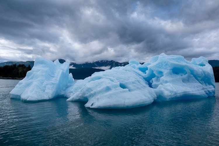 Picture of ICEBERG GLOWS IN ENDICOTT ARM.