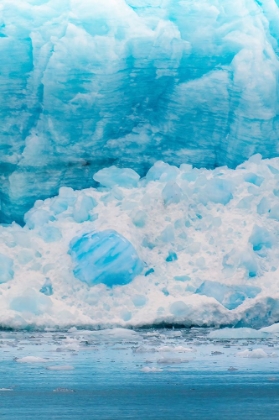 Picture of ALASKA- KENAI PENINSULA. CLOSE-UP OF AIALIK GLACIER.