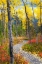 Picture of ALASKA- DENALI NATIONAL PARK. A HIKING TRAIL THROUGH FALL FOLIAGE