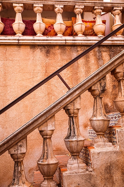 Picture of ARIZONA- USA. TERRACOTTA STAIRS