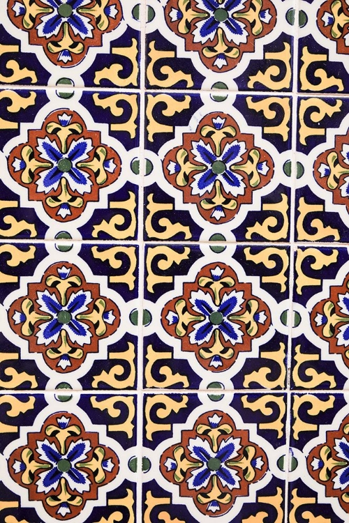 Picture of ARIZONA- USA. MEDITERRANEAN PAINTED TILES