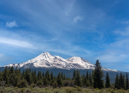 Picture of MT. SHASTA THE TALLEST VOLCANO IN CALIFORNIA.