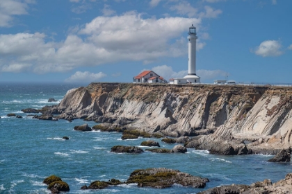 Picture of POINT ARENA LIGHTHOUSE A NORTHERN CALIFORNIA LANDMARK.