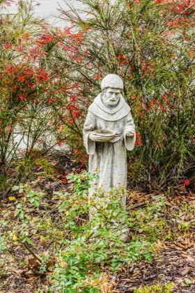 Picture of ST. FRANCIS STATUE- SAINT AUGUSTINE- FLORIDA. FOUNDED 1565