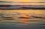 Picture of USA- GEORGIA- TYBEE ISLAND. SUNRISE WITH RIPPLES IN THE SAND