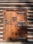 Picture of MONTANA- GLACIER NATIONAL PARK. LUBEC BARN (1926)- DOOR CLOSE-UP