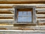 Picture of MONTANA- GLACIER NATIONAL PARK. LUBEC BARN (1926)- WINDOW CLOSE-UP