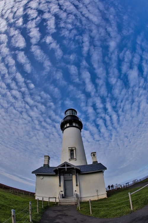 Picture of USA- OREGON- NEWPORT. YAQUINA HEAD LIGHTHOUSE