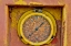 Picture of USA- OREGON- TILLAMOOK. OLD FIRE TRUCK WITH GAUGES AND VALVES WITH COLORFUL PEALING PAINT