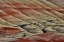 Picture of USA- OREGON. JOHN DAY FOSSIL BEDS NATIONAL MONUMENT BADLANDS LANDSCAPE.