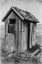 Picture of USA- WASHINGTON STATE- WHITMAN COUNTY- PALOUSE. BAUER ROAD. OUTHOUSE.