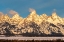 Picture of USA- WYOMING- GRAND TETON NATIONAL PARK. GRAND TETONS IN WINTER.