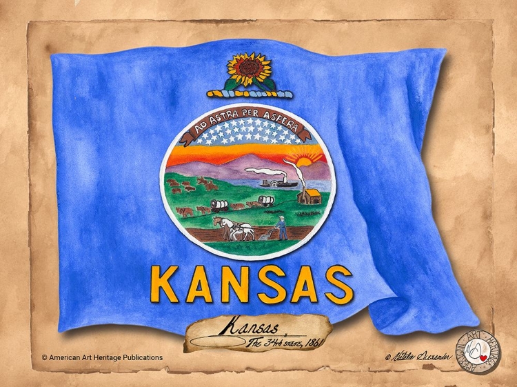 Picture of KANSAS-SOLO WITH BACKGROUND