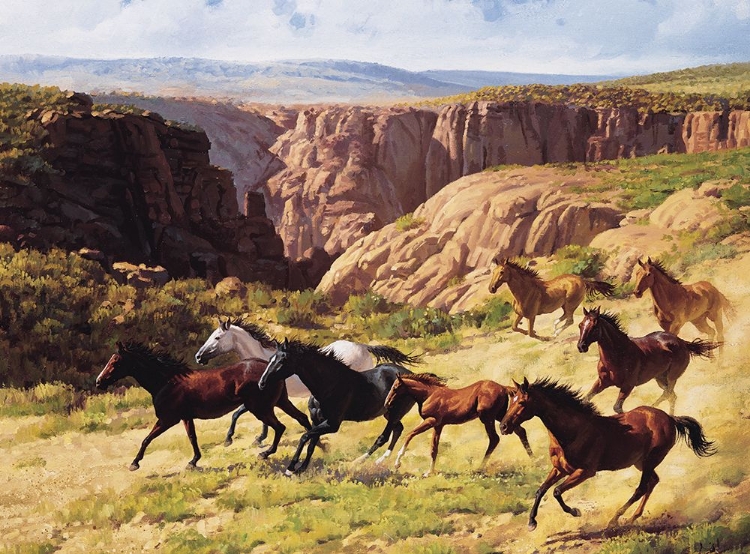 Picture of WILD HORSES II