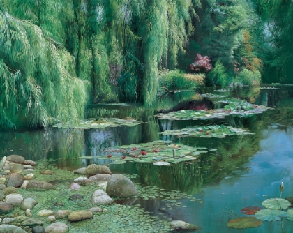 Picture of WATERLILIES POND