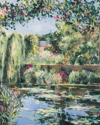 Picture of POND OF FLOWERS II