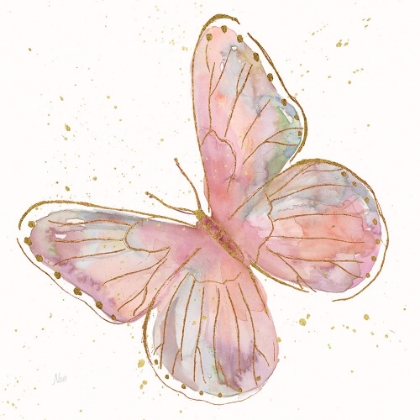 Picture of BLUSH BUTTERFLY I