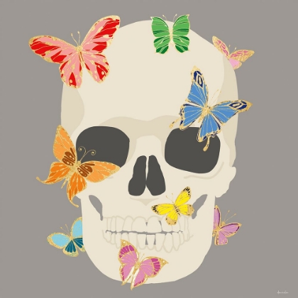 Picture of BUTTERFLY SKULL