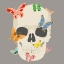 Picture of BUTTERFLY SKULL