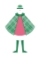 Picture of LADY IN CAPE 2