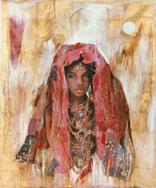 Picture of UNTITLED AFRICAN RED WRAP