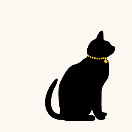Picture of CAT WITH GOLD COLLAR
