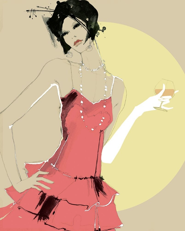 Picture of LADY IN RED