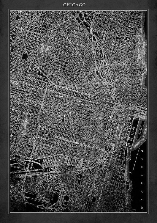 Picture of CHICAGO MAP