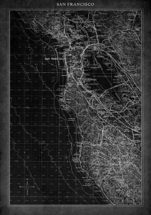 Picture of SAN FRANCISCO MAP A